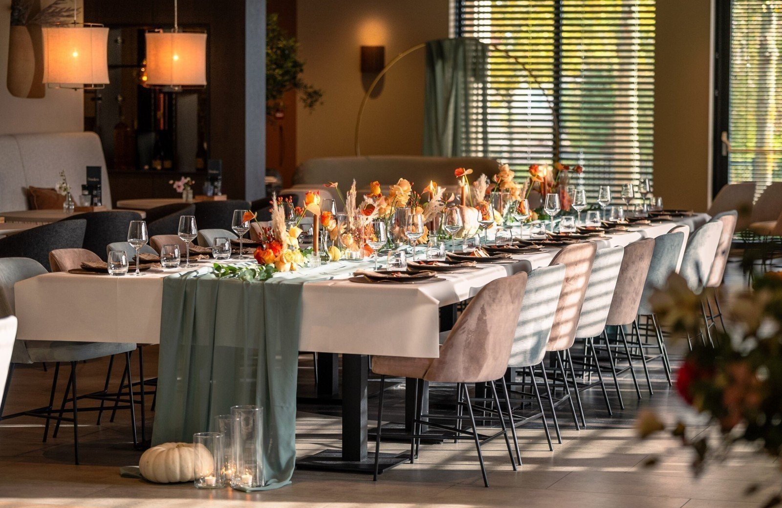 Diner bij trouwen zuid holland